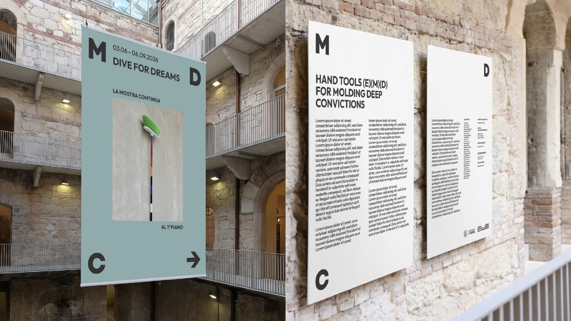 FRAMING THE CONTEMPORARY — A Visual Identity for Museo del Contemporaneo — detail 1