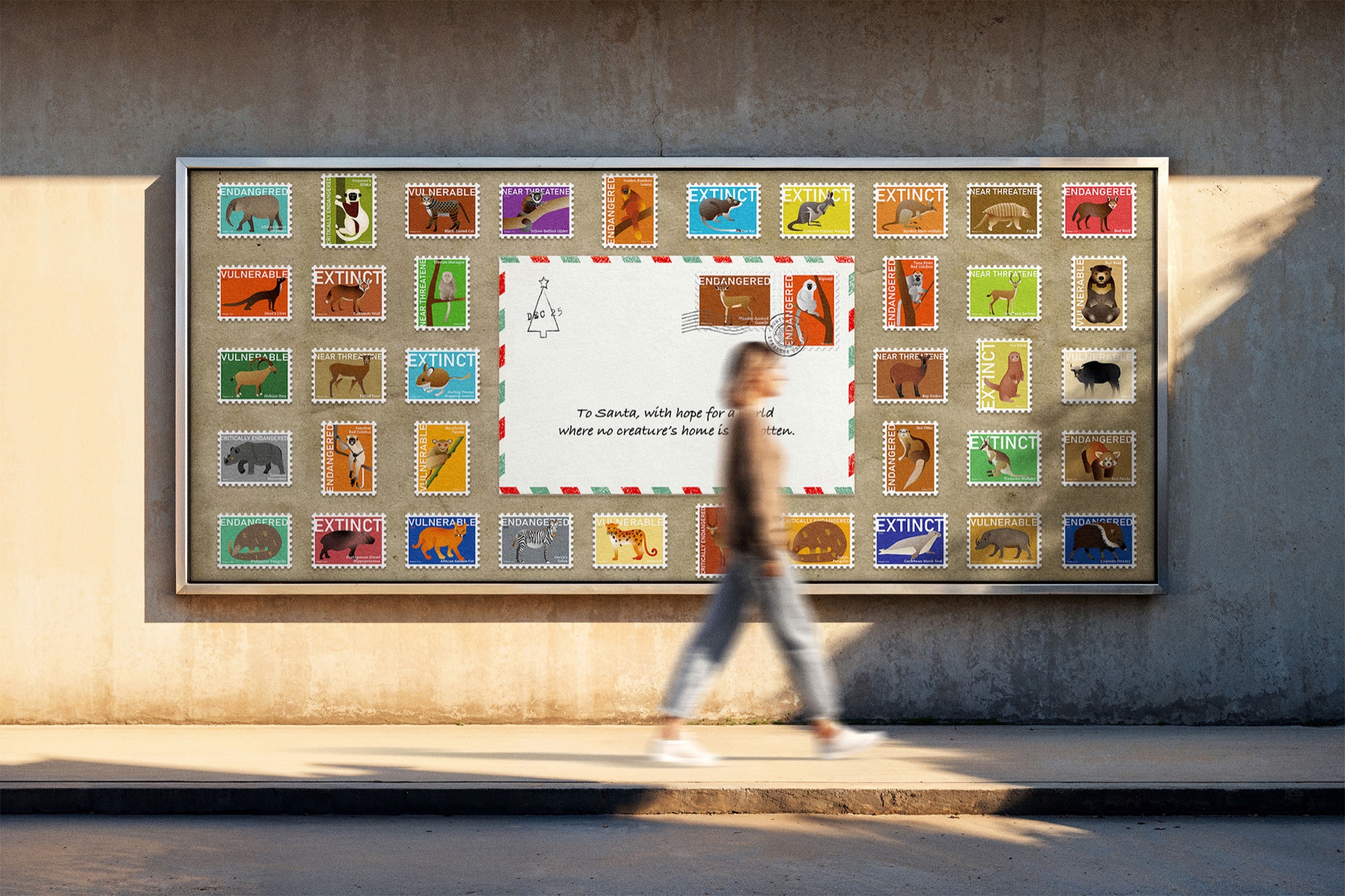 Stamps of Survival: A Letter to Santa