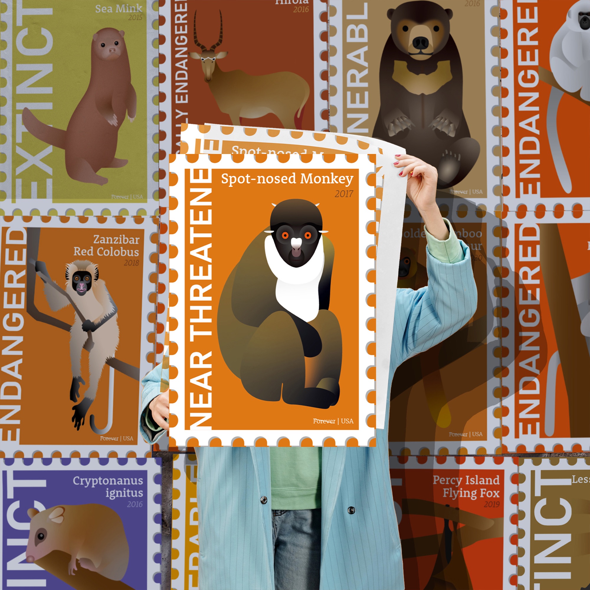 Stamps of Survival: A Letter to Santa — detail 3